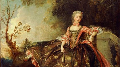 la danseuse française Marie Sallé (1707-1756) par Nicolas Lancret (1690-1743)