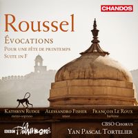 Evocations op 15 : La ville rose - pour contralto ténor baryton choeur mixte et orchestre