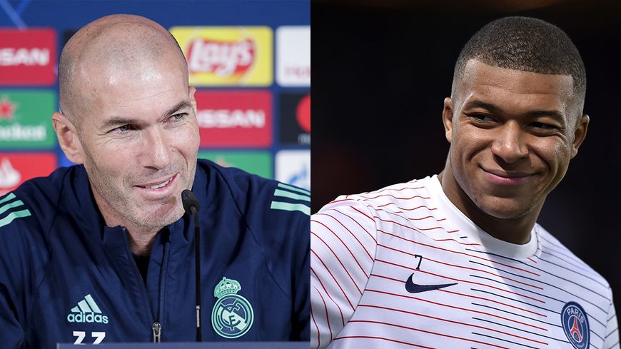 Zinédine Zidane et Kylian Mbappé (photos : David S. Bustamante / Aurelien Meunier)
