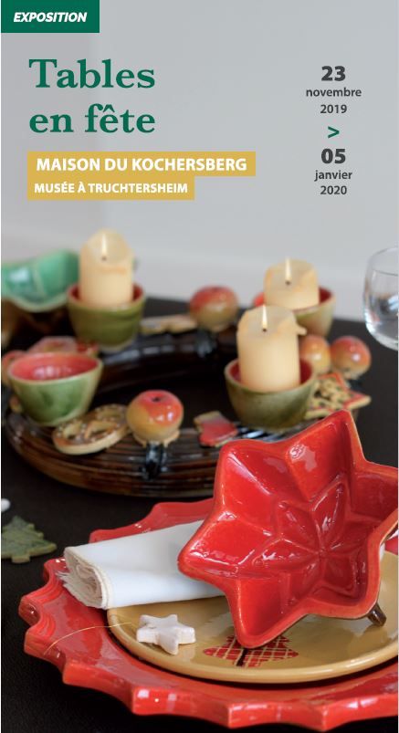 Exposition tables en fêtes