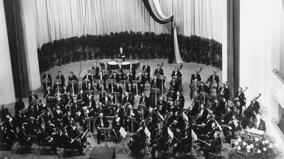 Réouverture du Berlin State Opera (Berlin Est) par la Staatskapelle Berlin le 4 sept 1955 ©Getty - Ullstein Bild