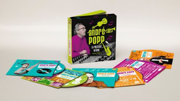 Coffret "André Popp : La musique m’aime"