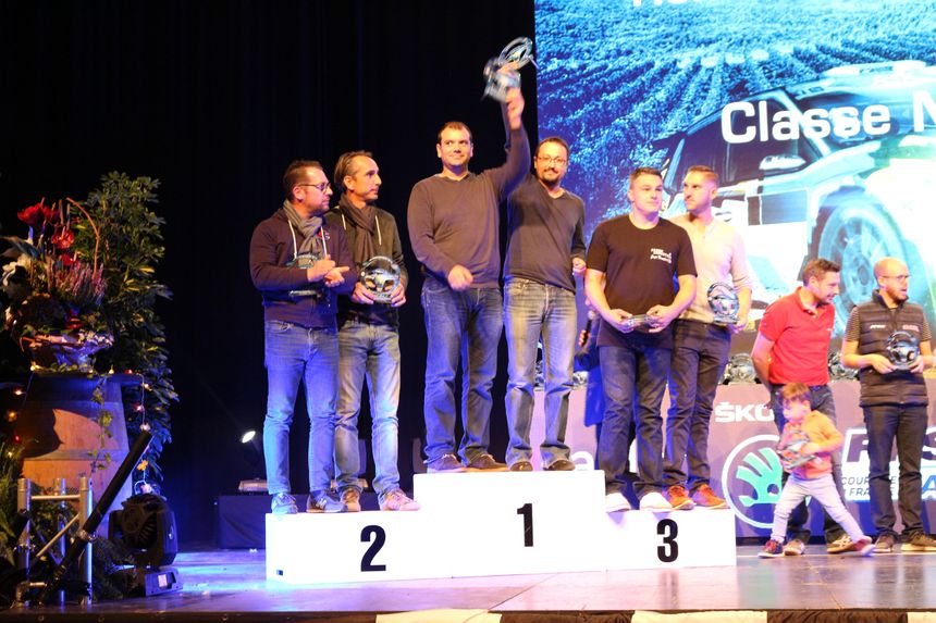 Anthony Ulbert et Florent Liraud sur le podium