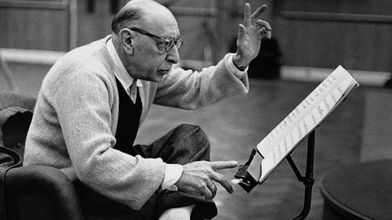 Igor Stravinsky / Mnémosyne, ou les mémoires de Manuel Rosenthal, prod. Marcel Marnat (1987) ©Getty - Hulton-Deutsch Collection/ Corbis