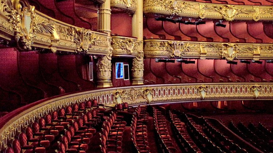Les loges du Palais Garnier à Paris