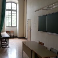 Salle de cours de l'université d'Avignon - site Sainte Marthe.