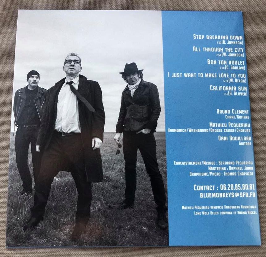 Le nouvel EP du trio Blue Monkeys