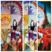 Robert Delaunay (1885-1941), L'équipe de Cardiff (1912-13)