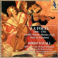 Couplets de folies : Thème et 31 variations sur la Folia - pour basse de viole theorbe et clavecin