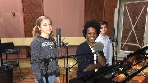 Aliénor, Joshua et Christophe Chassol, © Radio France / Melissa Lesnie/ France Musique