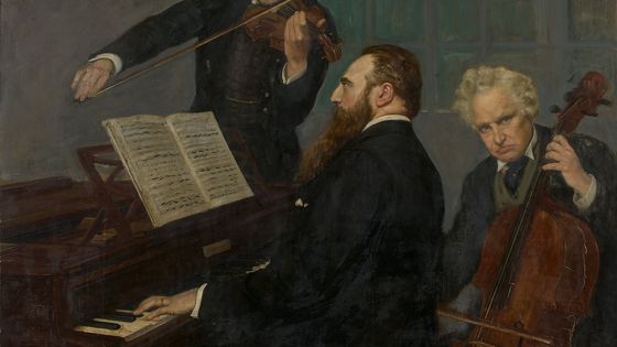 Piano Trio, 1907. Private Collection. ©Getty - Fine Art Images