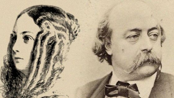 Portraits de Louise Colet et de Gustave Flaubert