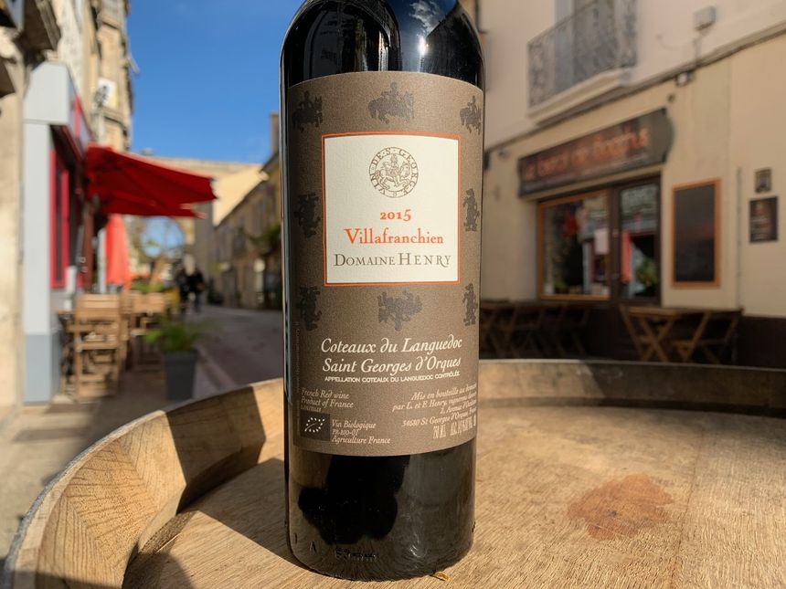Le Villafranchien du Domaine Henry : le grand rouge issu de très vieilles vignes de Grenache