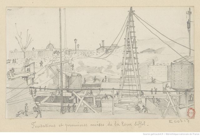Fondations de la Tour Eiffel