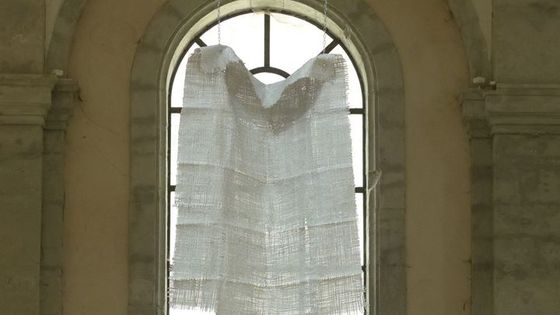 Il s'agit de "Du côté de chez Swann" de Marcel Proust. L'installation est d'Anaël Chadli, visible à Baume les Dames - Ilann Vogt - Anaël Chadli