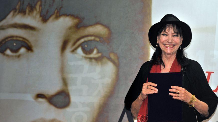 Anna Karina au festival du film de Busan, en Corée, en 2008