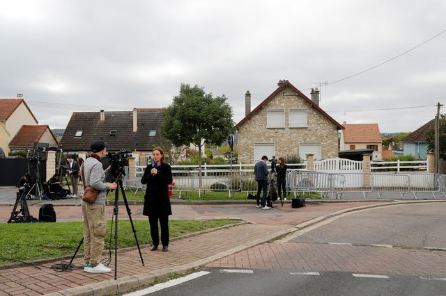 La presse devant le domicile de Guy Joao, celui qui fut soupçonné d'être Xavier Dupont de Ligonnès en octobre dernier