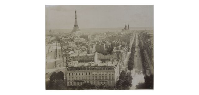 Panorama pris depuis l'Arc de Triomphe - 1889 -Neurdein