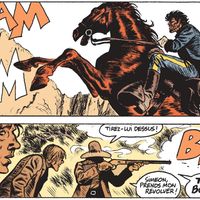 Une aventure du lieutenant Blueberry.