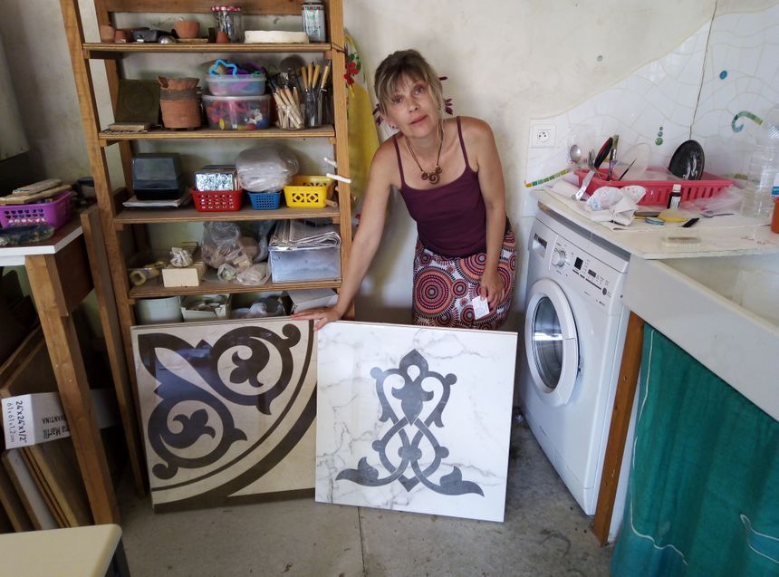 La mosaïste Béatrice Jouanneau toujours en recherche de techniques et matériaux nouveaux