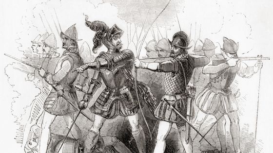 Soldats de la période élisabethaine ©Getty