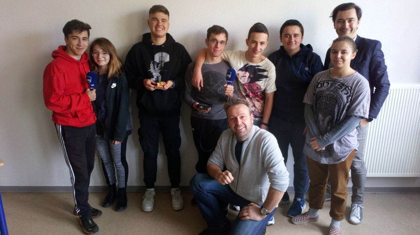 La classe de provençal du lycée Jean Henri Fabre de Carpentras