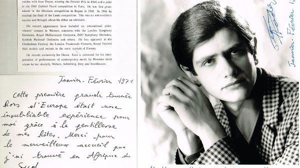 Jean-Rodolphe Kars (né en 1947), un grand pianiste français devenu prêtre