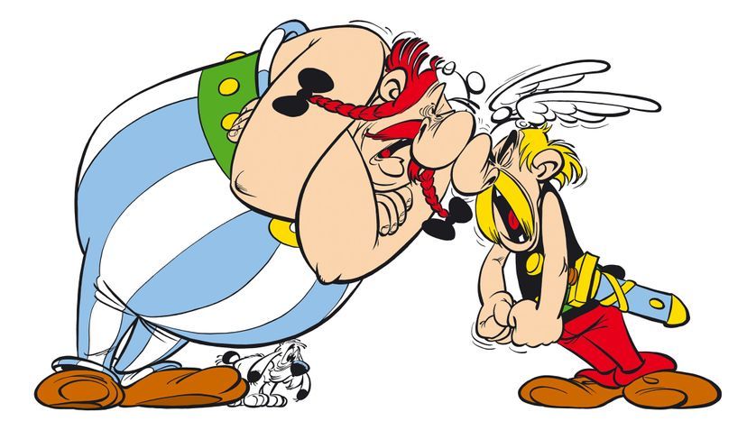 Rien ne va plus entre Obélix et Astérix...