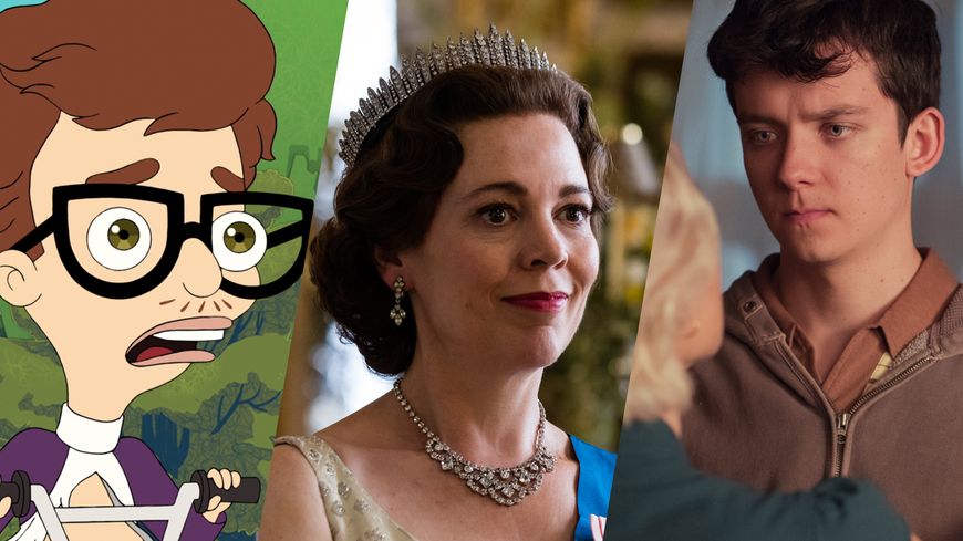 Andrew, la reine d'Angleterre et et Otis font partie de nos personnages préférés de séries de l'année 2019 !