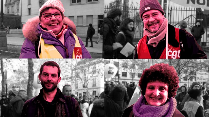 Ingénieur, avocate, libraire, éducatrice spécialisée : de métiers variés du secteur privé et libéral et d'âges différents, ces femmes et ces hommes ont défilé à Paris, mardi 10 décembre