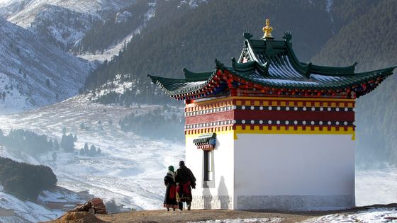 Temple bouddhiste au Tibet ©Getty - Knighterrant