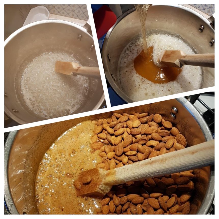 Lou nougat de Papé Gile CALAMEL se prépare !