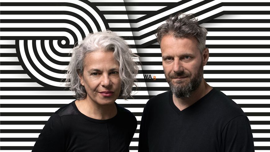 Kamilya Jubran et Werner Hasler, pour la sortie de leur nouvel album "Wa"