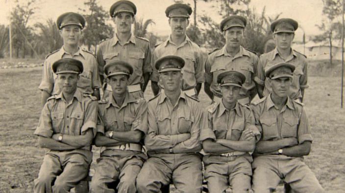 Anthony Clarke dans son corps d’armée en 1943.
