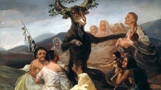 Le Sabbat des sorcières de Francisco de Goya (1797)