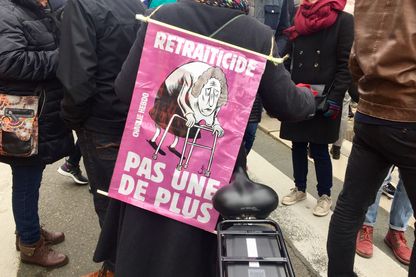 Manifestation contre la réforme des retraites au Mans le 5 décembre 2019 Manifestation contre la réforme des retraites au Mans le 5 décembre 2019