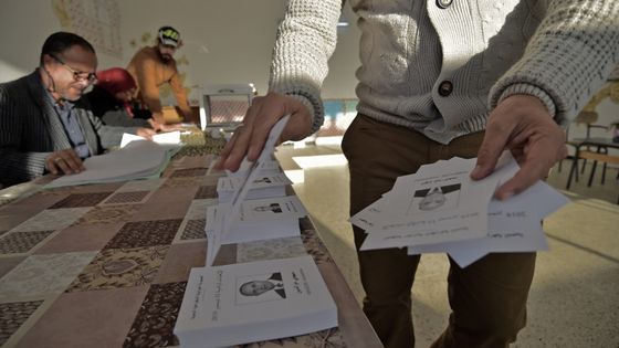 Des élections présidentielles ont eu lieu hier, jeudi 12 décembre, en Algérie ©AFP - RYAD KRAMDI /