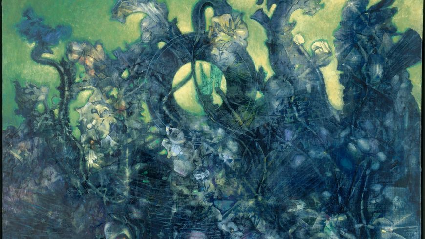 Max Ernst (1891-1976) La Dernière forêt , 1960 – 1970 Paris, Centre Pompidou, Musée National d’Art Moderne, Centre de Création Industrielle. épôt au Musée d’art moderne et d’art contemporain de Saint-Etienne Métropol