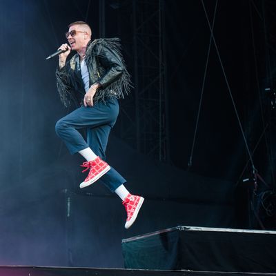 Macklemore au festival Rock en Seine, 26 août 2018, Saint-Cloud.