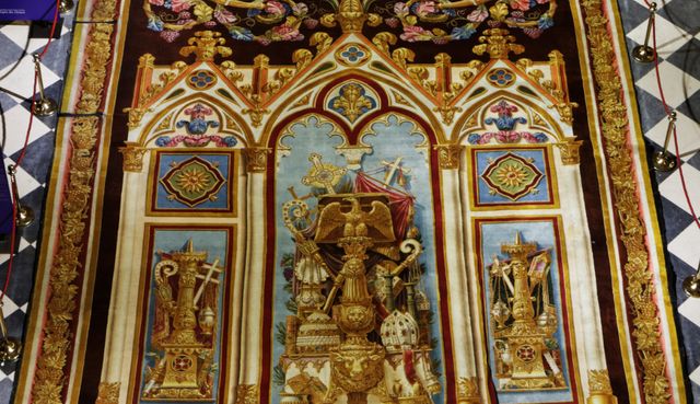 Détail du tapis de choeur