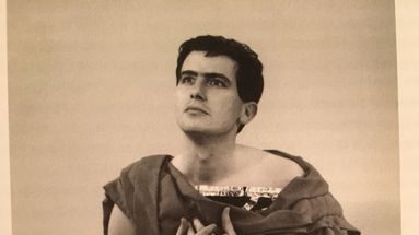 Jack Lang dans le rôle de Caligula, Nancy, 1958 - Archives personnelles de Jack Lang