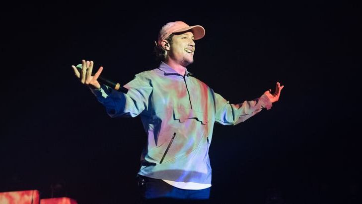 Nekfeu en live à l'Olympia (David Wolff-Patrick)