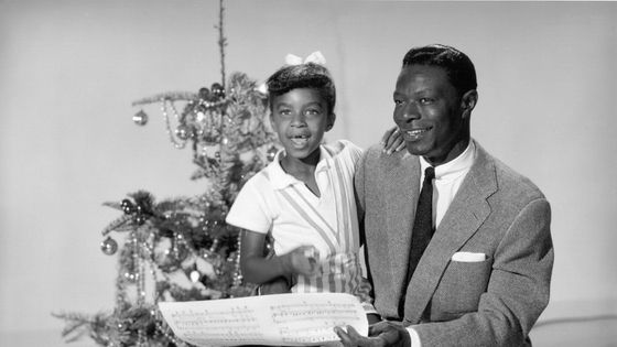 Nat King Cole avec Natalie Cole ©Getty - Michael Ochs Archives