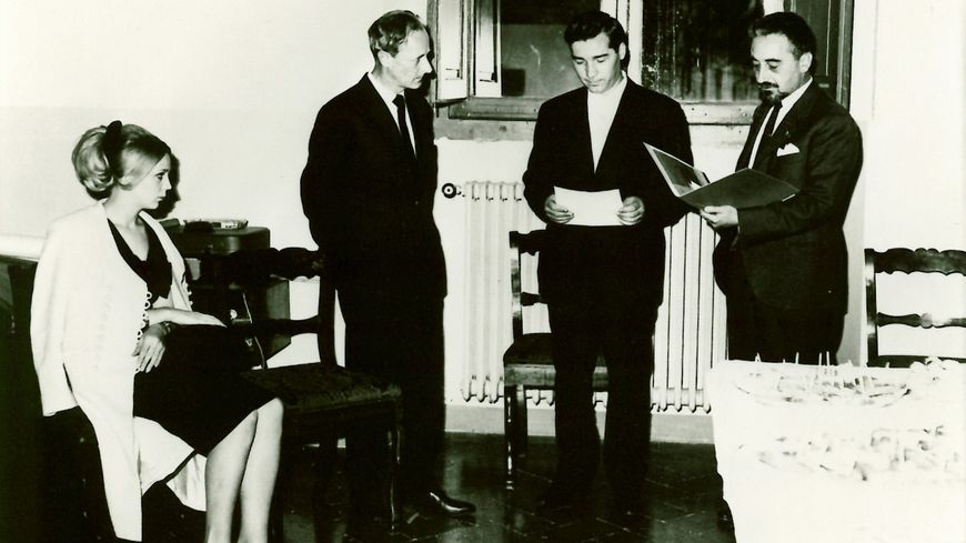 Anthony Clarke reconnu par la ville de Sansepolcro en 1965 pour son acte de bravoure.
