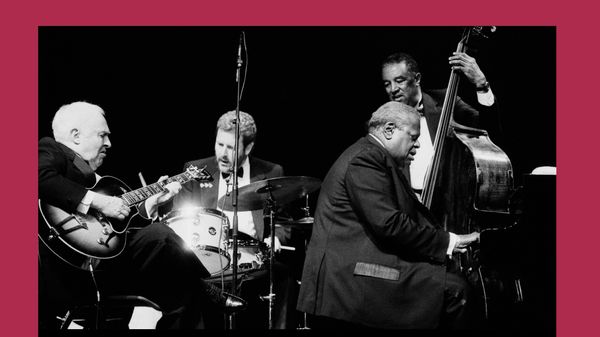 Oscar Peterson à Marciac en 1990 (1/2)