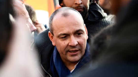 Laurent Berger, secrétaire général de la CFDT, demande le retrait de l'âge pivot ©AFP - Martin BUREAU