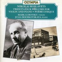 24 préludes : andante - pour violon et piano / integrale
