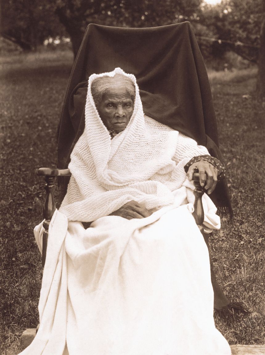 Harriet Tubman chez elle à Auburn, New York, USA, 1911.