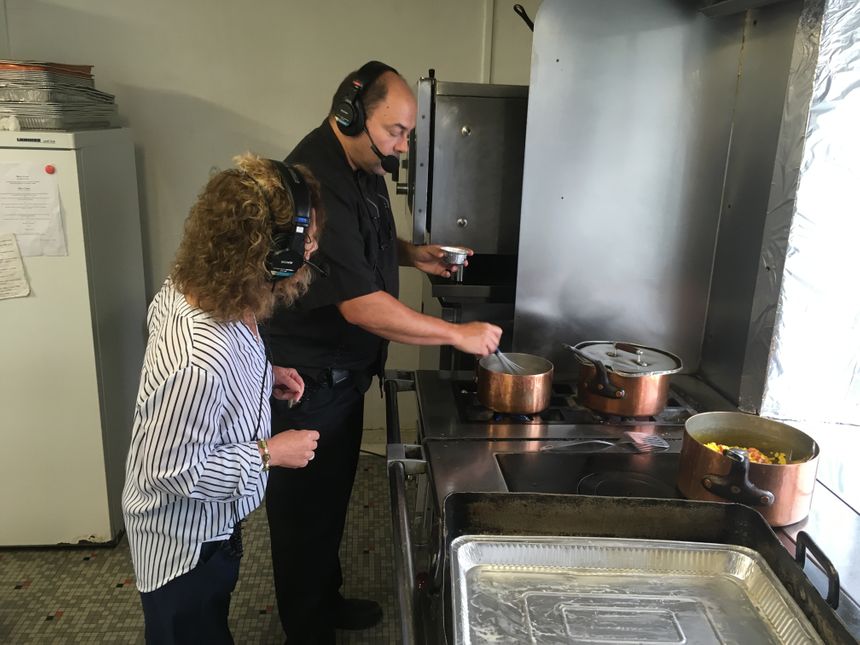 Coup d'oeil en cuisine