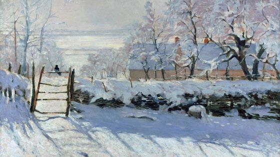 La Pie, Claude Monet (1869) ©Getty - Heritage Images / Hulton Fine Art Collection